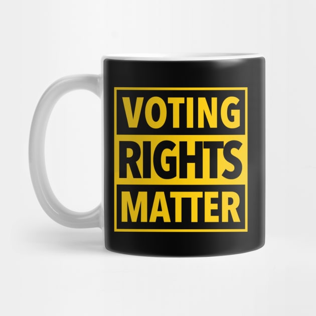 Voting Rights Matter - Yellow 2.0 by skittlemypony